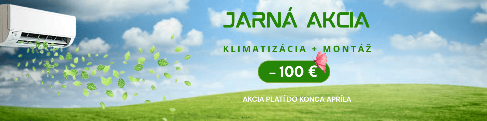 Klimatizácia jar zľava 2026